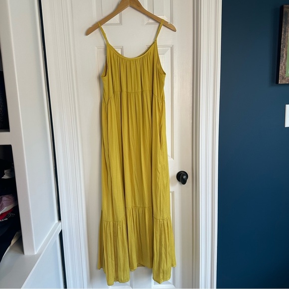 saltwater LUXE Celine Dotted Citrus Maxi Dress EUC - Picture 4 of 8